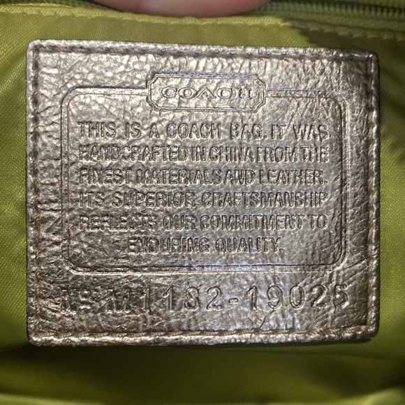 Multi color coach purse - Picture 6 of 10